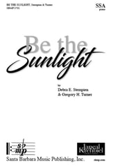 Be the Sunlight SSA choral sheet music cover